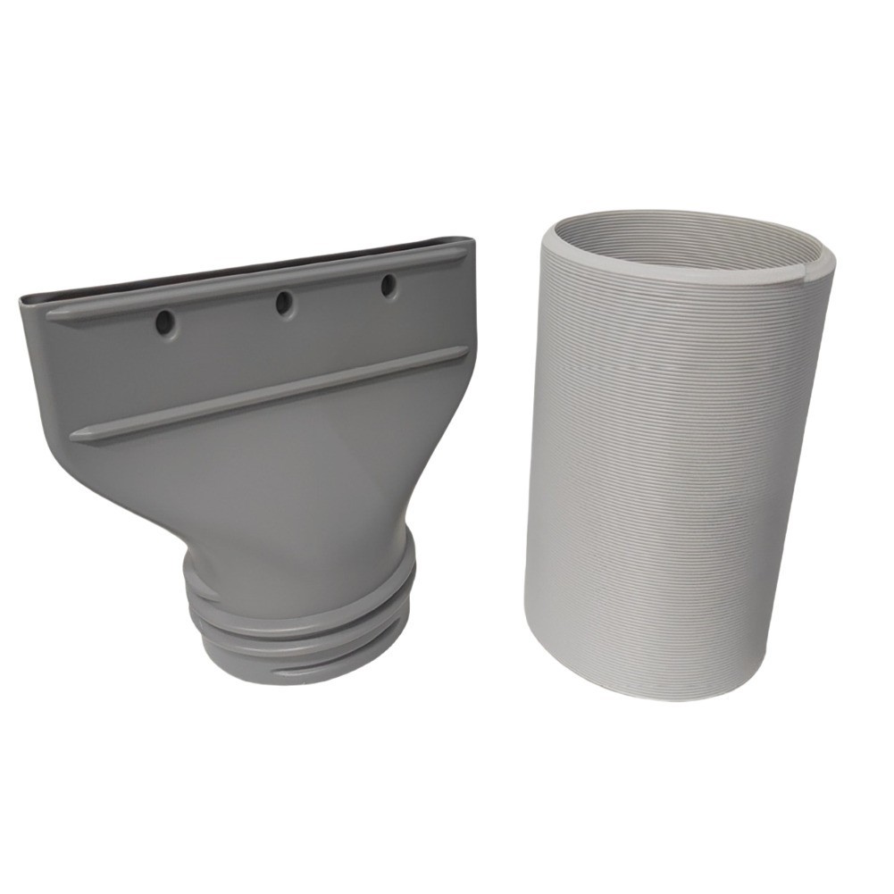 130mm 150mm Flat for exhaust Pipe Connector for Portable and Window AC Units