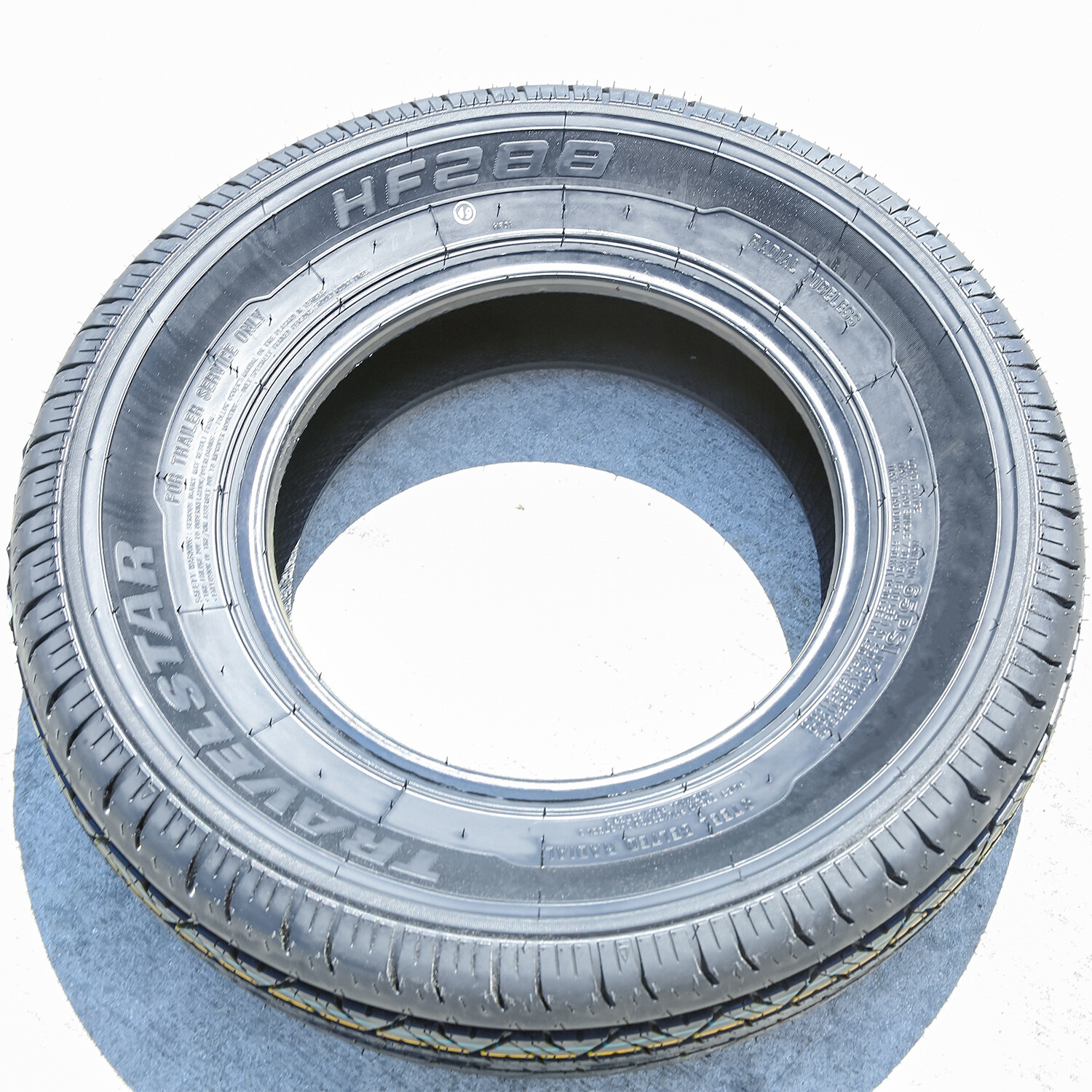 8 Tires ST 235/85R16 Travelstar HF288 Steel Belted Trailer Load F 12 Ply