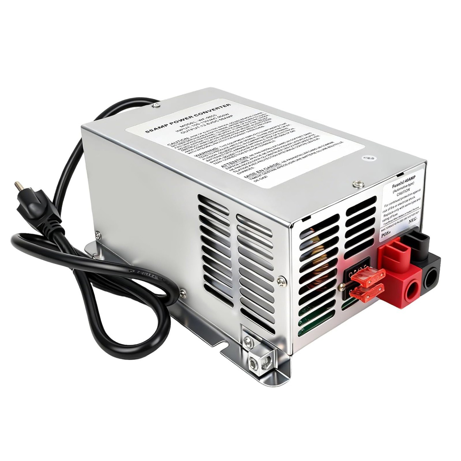 PowerMax RV battery charger power converter Replaces WFCO WF-9855 12-14vdc
