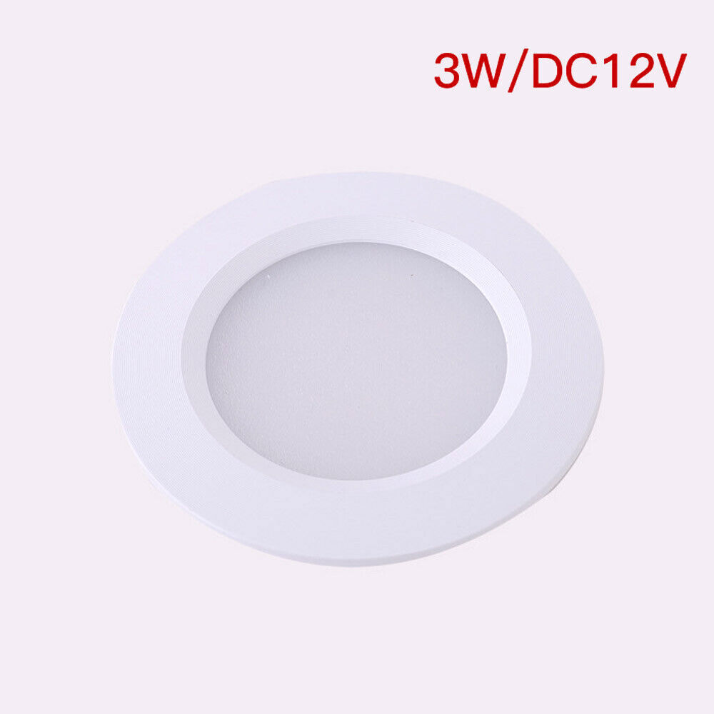 1-10x 12V Marine Ceiling Dome Light RV Camper Boat Caravan LED Interior Light 3W