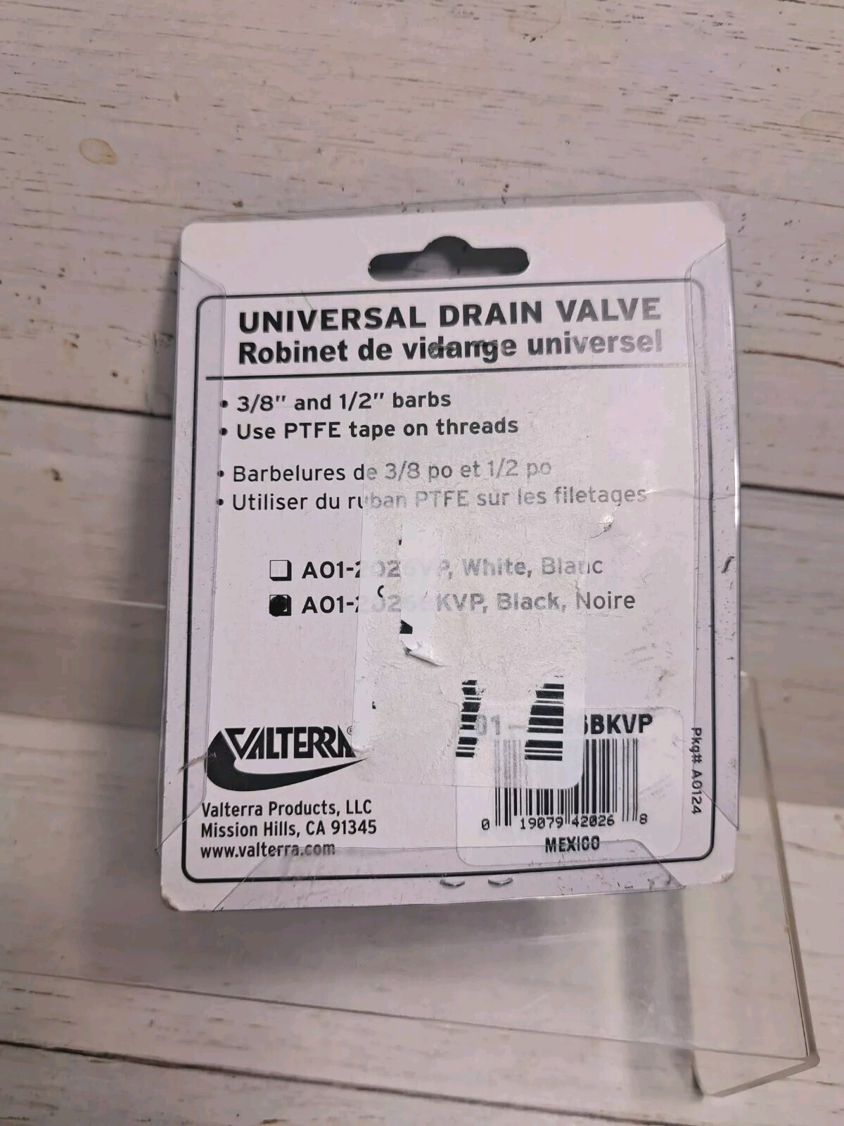Drain Valve universal drain valve from Valterra 3/8″ and 1/2″ Fit For Rvs Camper