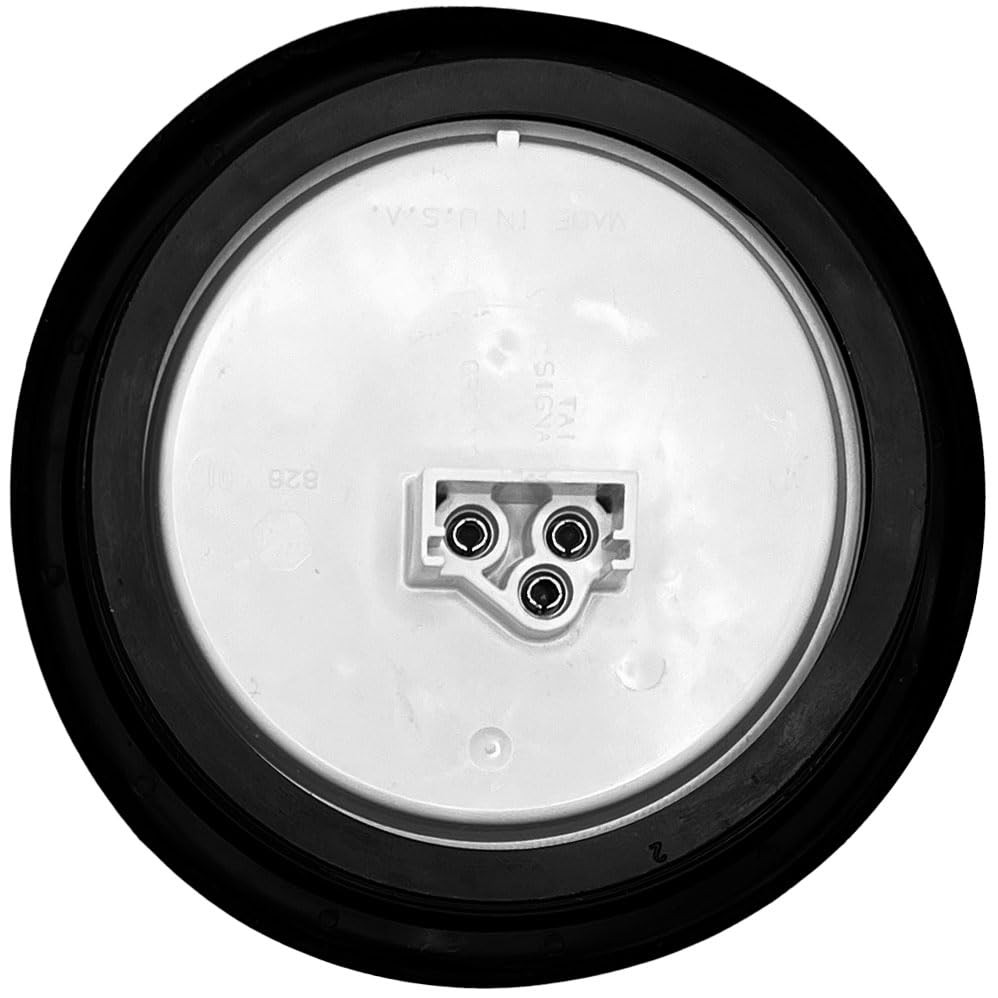 RV Designer L985 4″ Waterproof LED Round Tail Light for Trailers & RVs
