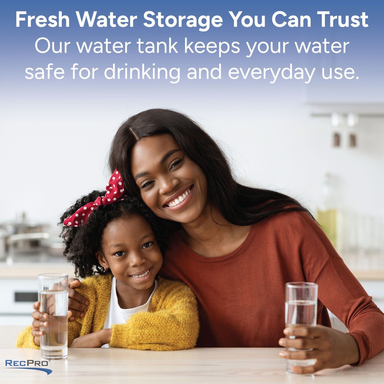RV Fresh Or Gray Water Holding Tank 200 Gallon Fda Approved