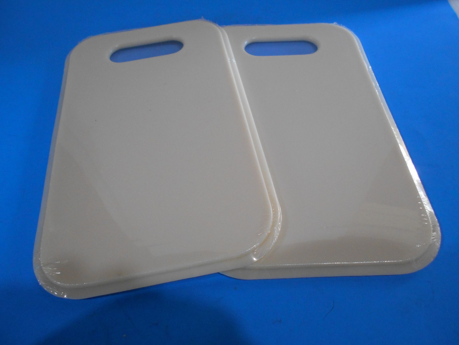 *SET OF 2 RV OFF WHITE POLYETHELYNE SINK COVER CHOPPING BOARDS 14 7/8″ X 8 7/8″