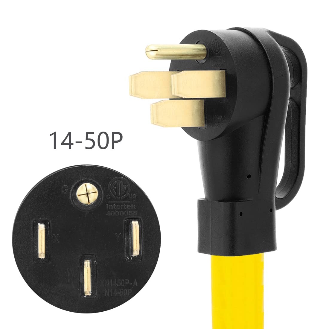 Nema 14-50P Male to SS 2-50R Female Adapter Cord14-50P to SS2-50R Heavy Duty …