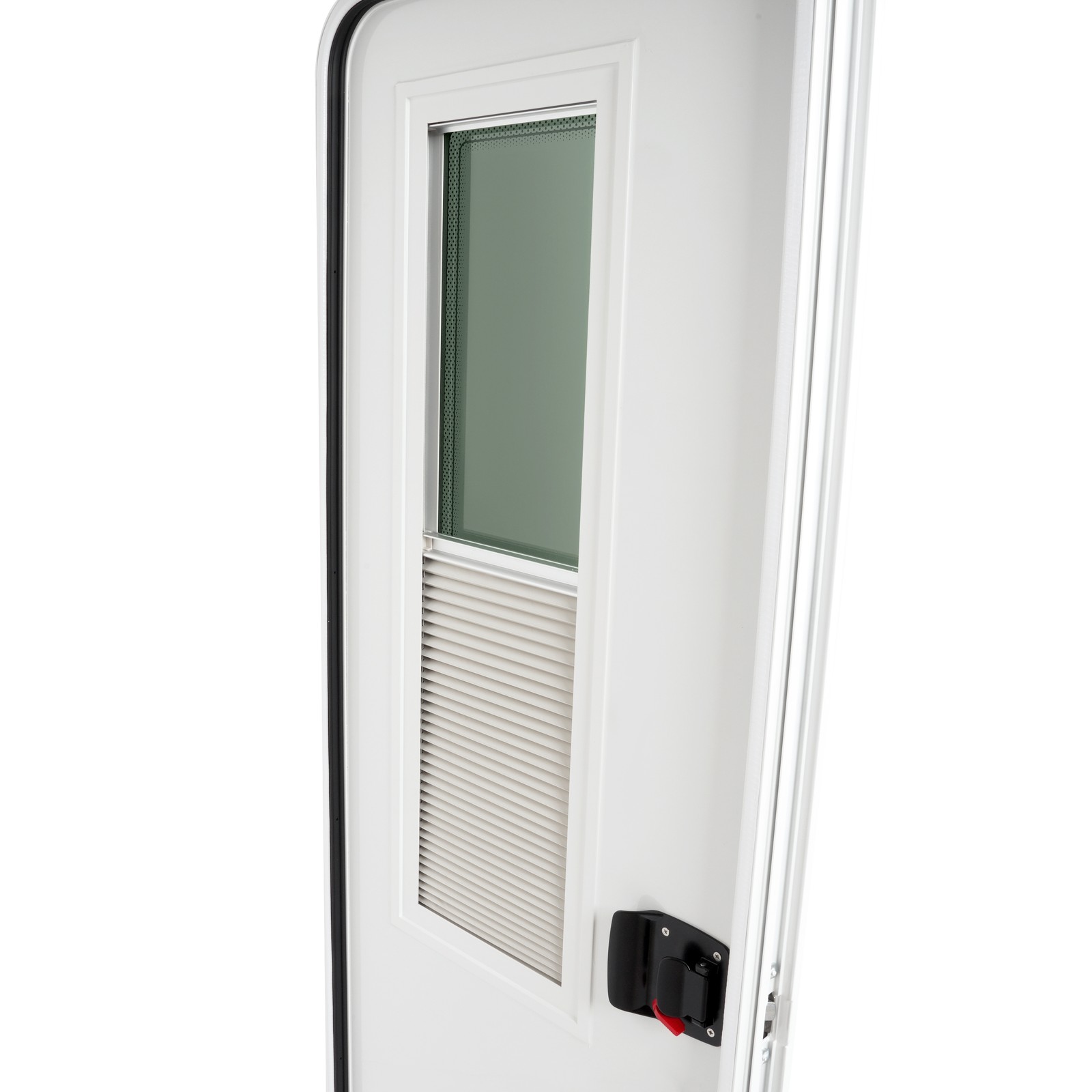 24″ X 68″ Aluminum Radius RV Entry Door Entrance White w/ LOCK/KEY For Universal
