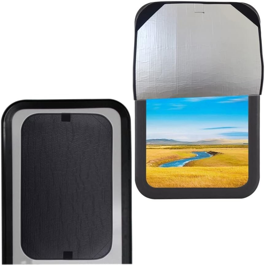 Safoner RV Door Window Shade Cover 16×25 Sun Blackout Privacy Insulation