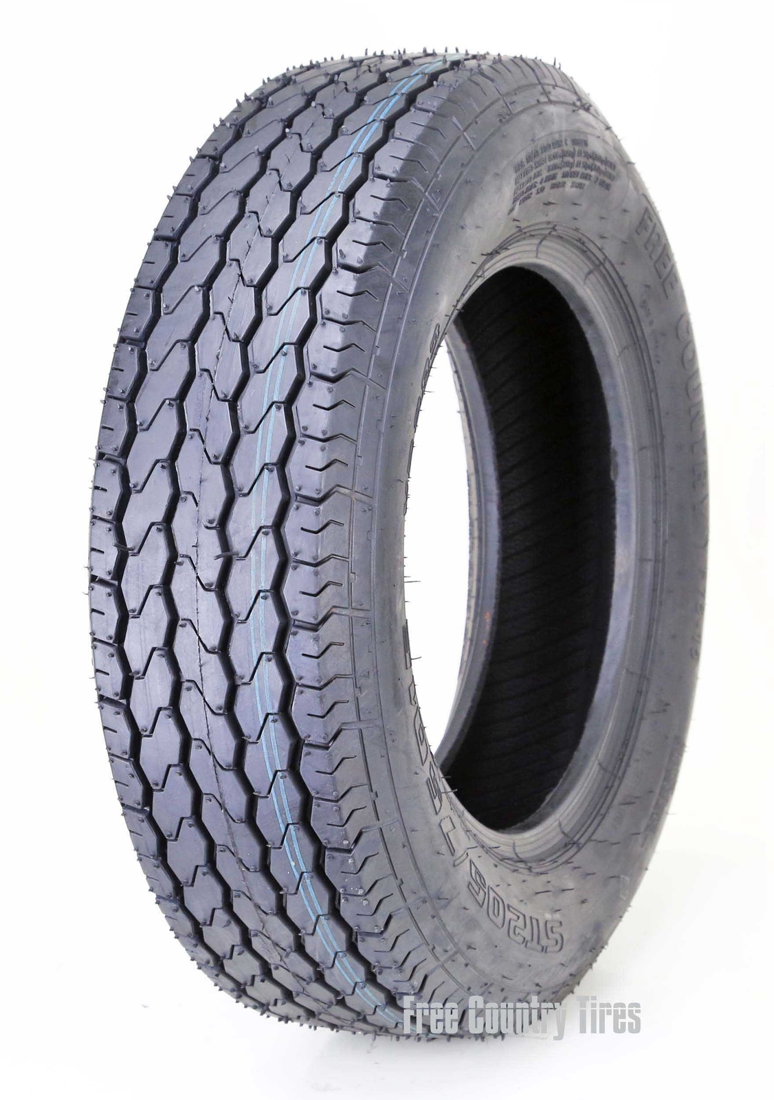 One New Free Country Trailer Tire ST205/75D14 205 75 14 F78-14 Bias 6PR LRC