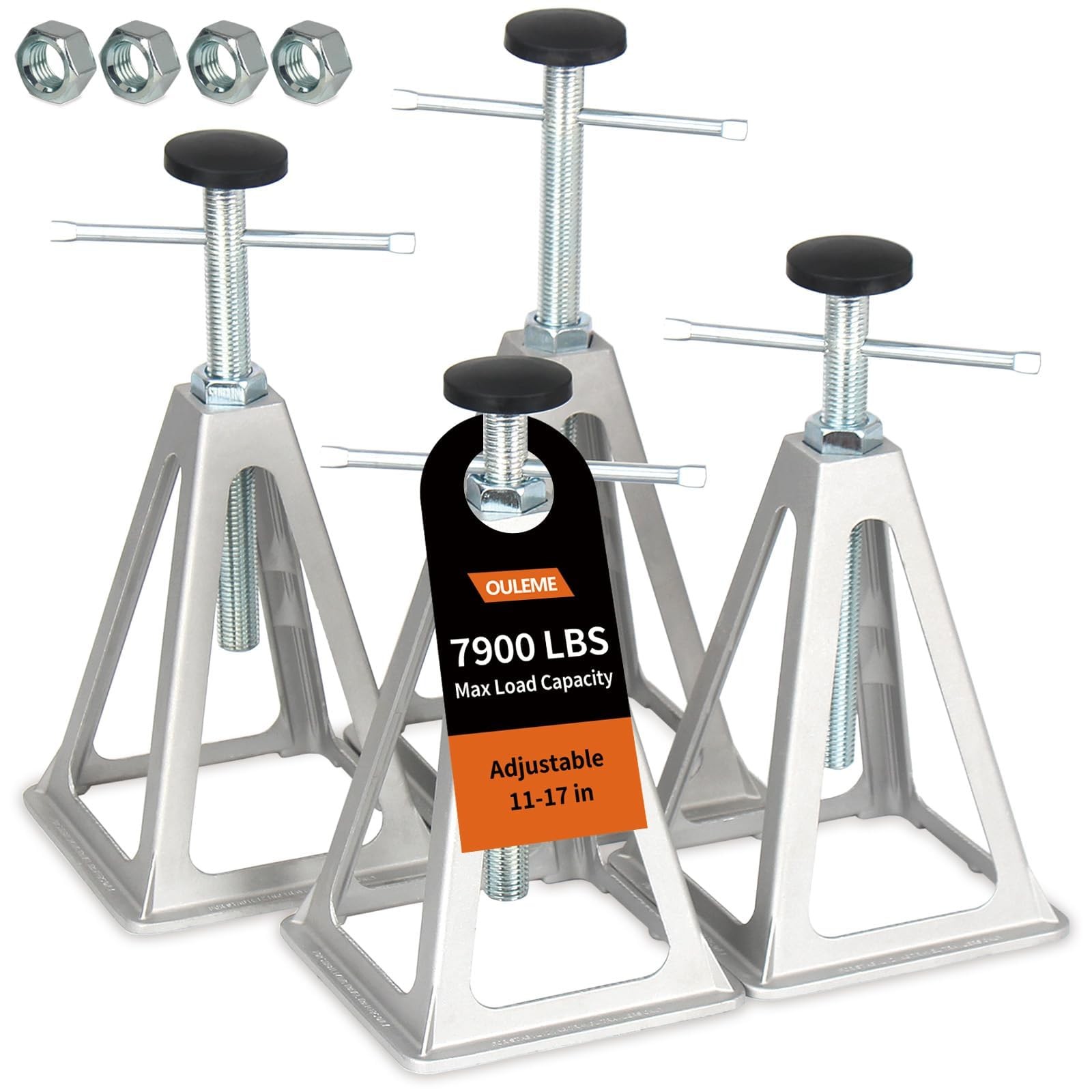 RV Stabilizer Jack Stands 7900 lb Capacity Stack Jacks for Camper, 4Pack