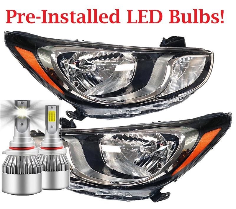TIFFIN PHAETON 2015 2016 2017 2018 2019 LED HEADLIGHTS HEAD LIGHTS LAMPS RV