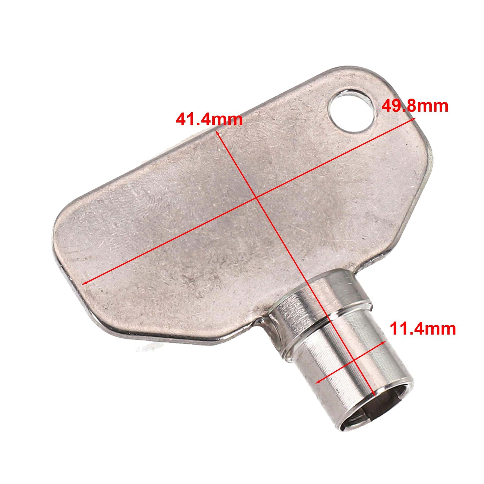 Zinc E3 5 15 E3 26 715 15 Tubular Key for RV Hood and Baggage Compartments