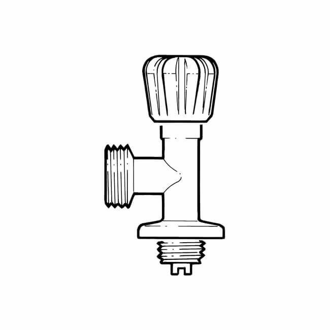 Camping Gaz Bottle Connection Adaptor x 21.8 mm Butane