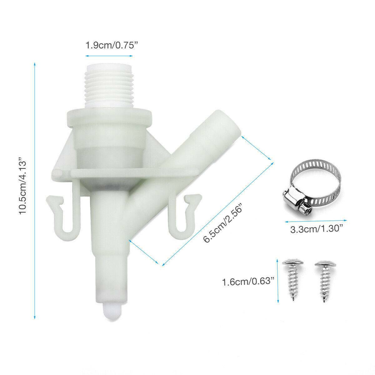 385311641 RV toilet valve kit For Dom-etic 300 310 320 Series Pedal Flush Toilet