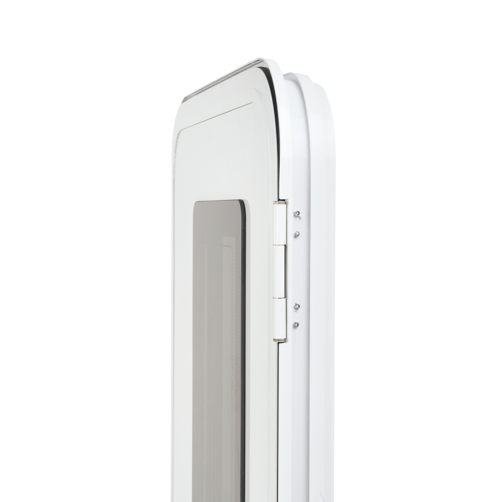 24″ X 68″ Aluminum Radius RV Entry Door Entrance White w/ LOCK/KEY For Universal