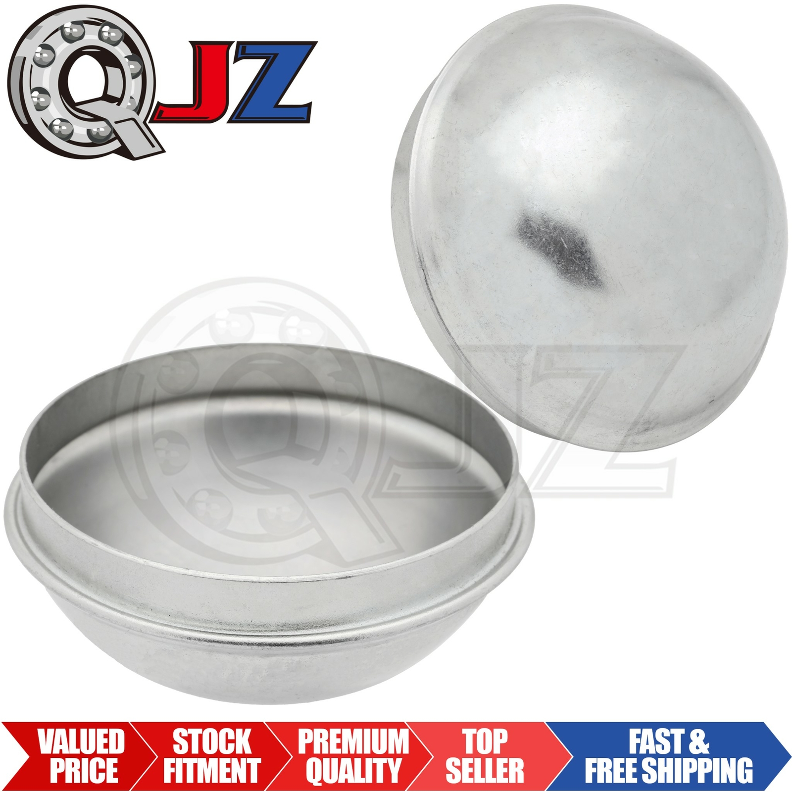 [Qty.2] New DC-275 21-39 Dust Cap [2.72″OD] For 7000-8000lbs Trailer Axle