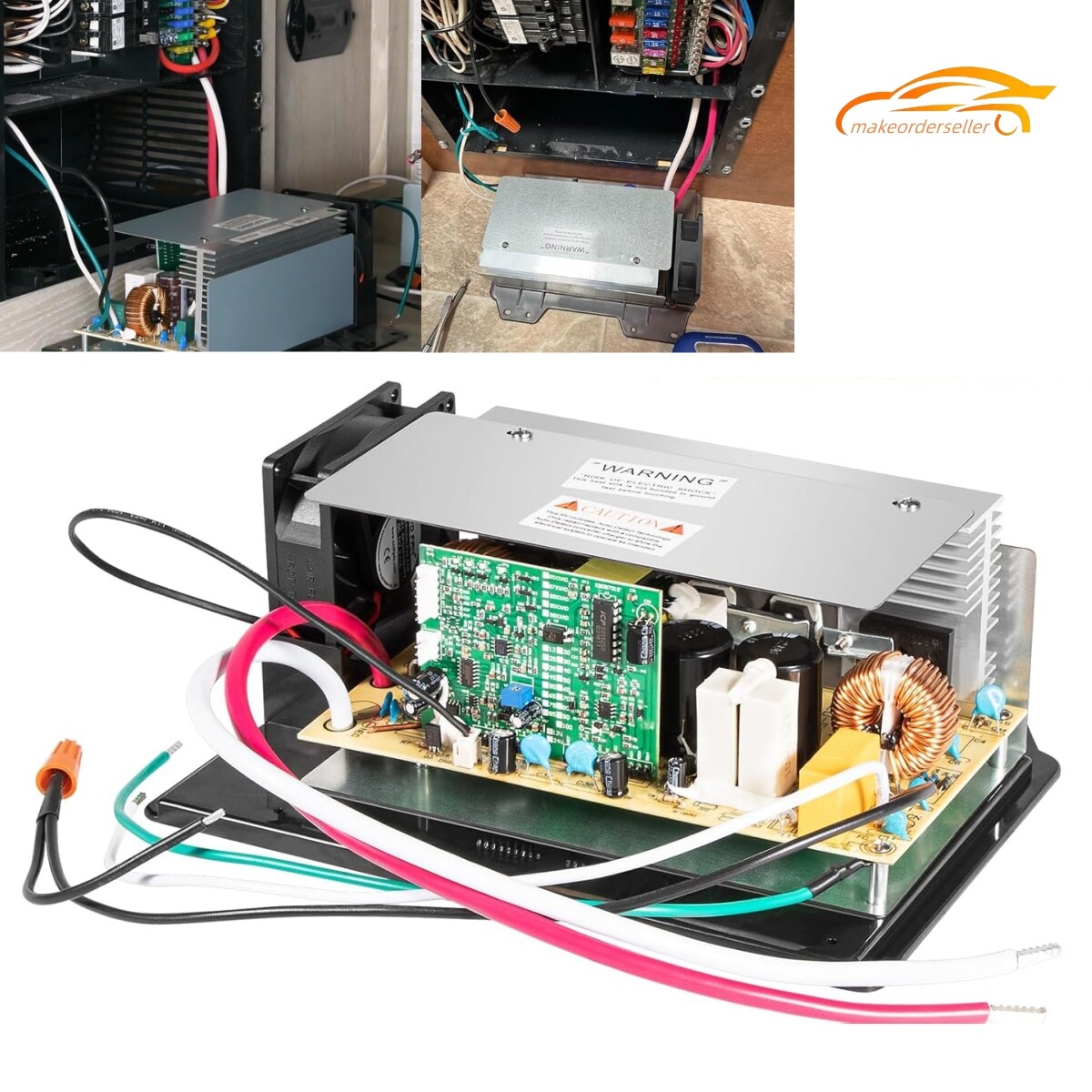 For RV Trailer Camper WF-8955 55Amp WF-8955-AD-MBA RV Power Converter Main Board