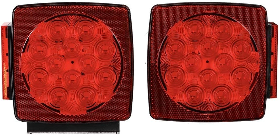 Sonic Welding Waterproof 12V LED Trailer Lights – Complete Stop/Tail/Marker Set