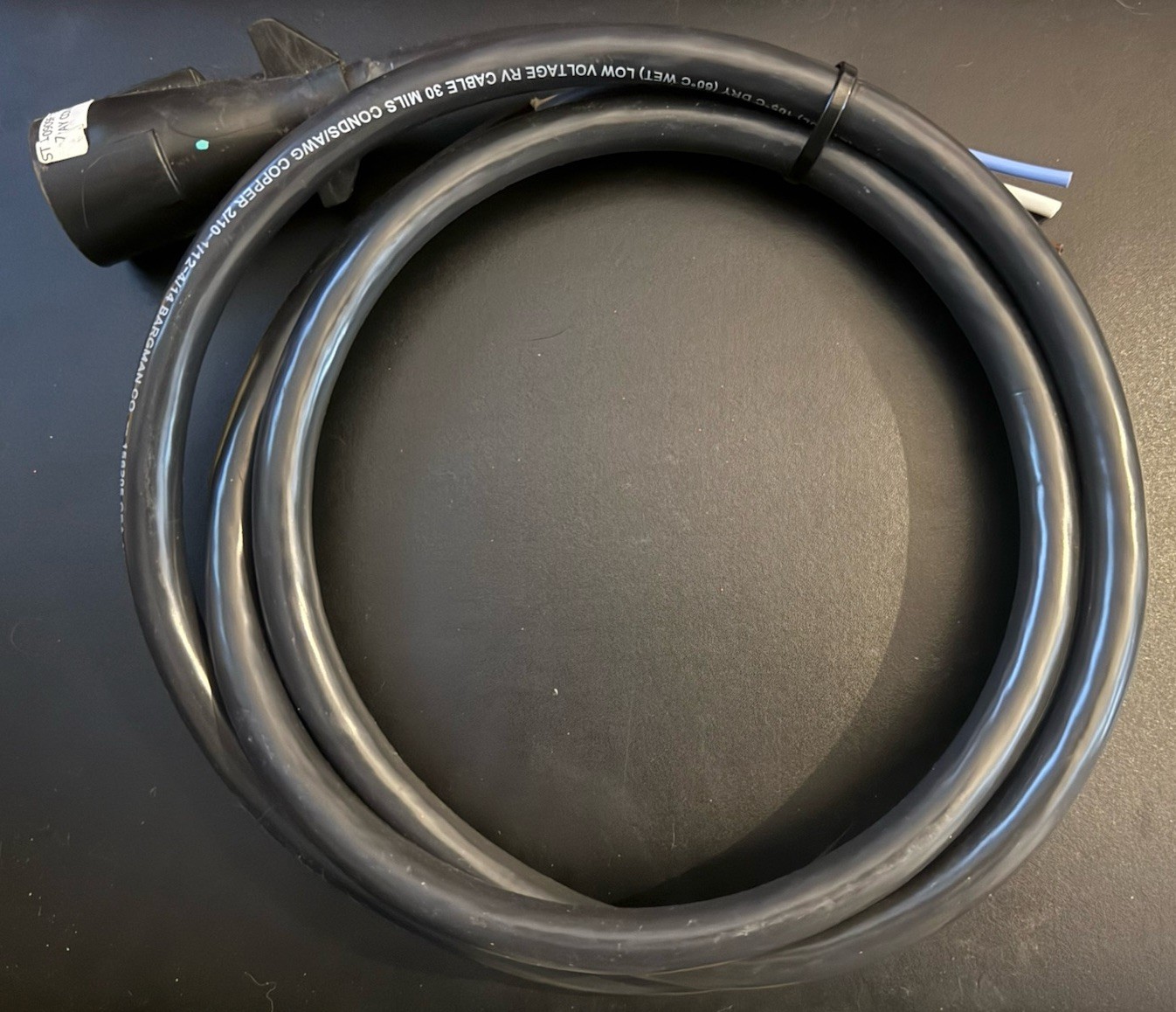 NEW… Bargman 30Mils Low Voltage Power Cable For RV/Camper/Trailer .. ZA-276