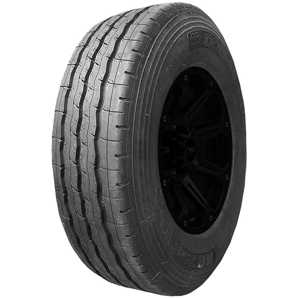 ST225/75R15 Double Coin RR758 117/112N LRE Black Wall Tire