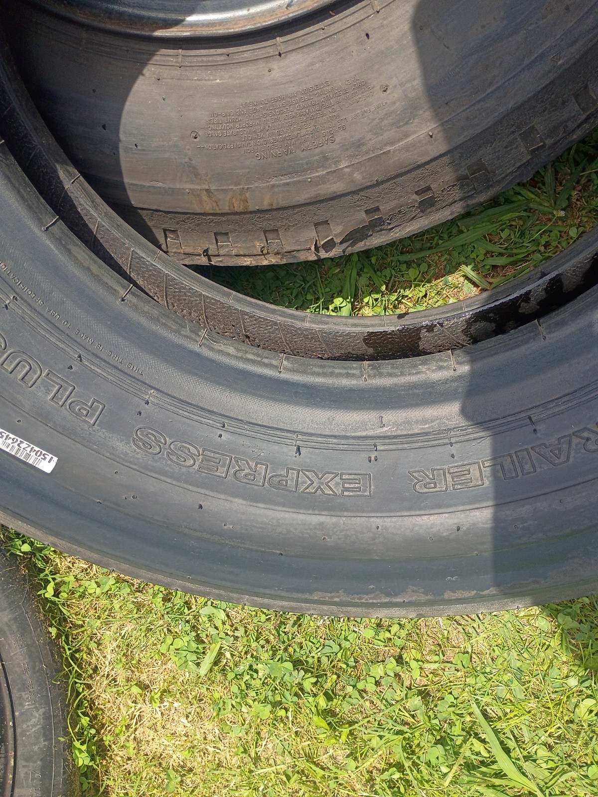 10.00-20 Split Rim Tubed Tractor Trailer Tires