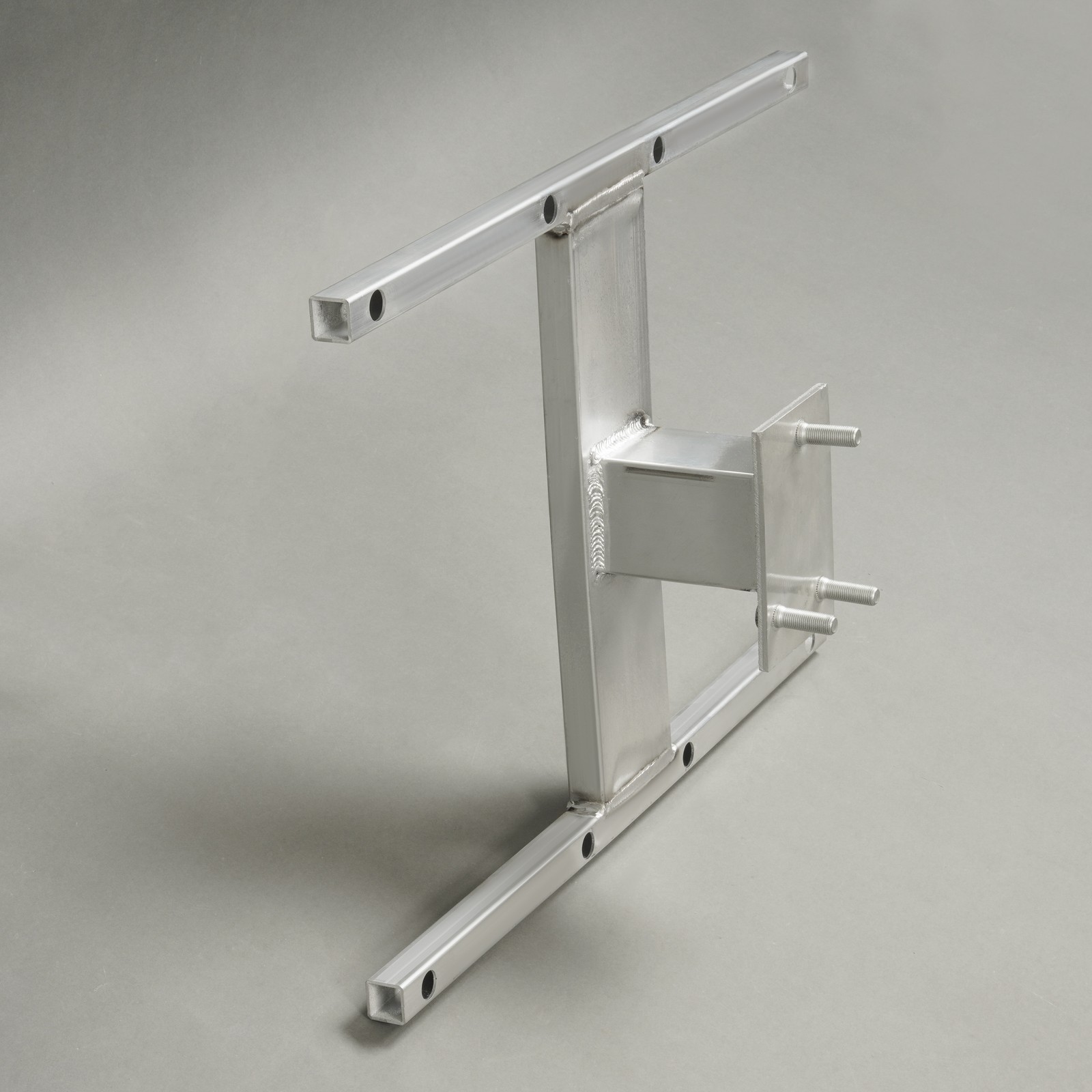 16″ Stud Spacing Trailer Mount H-Mount Spare Tire Carrier 5-Lug Wheel, Aluminum
