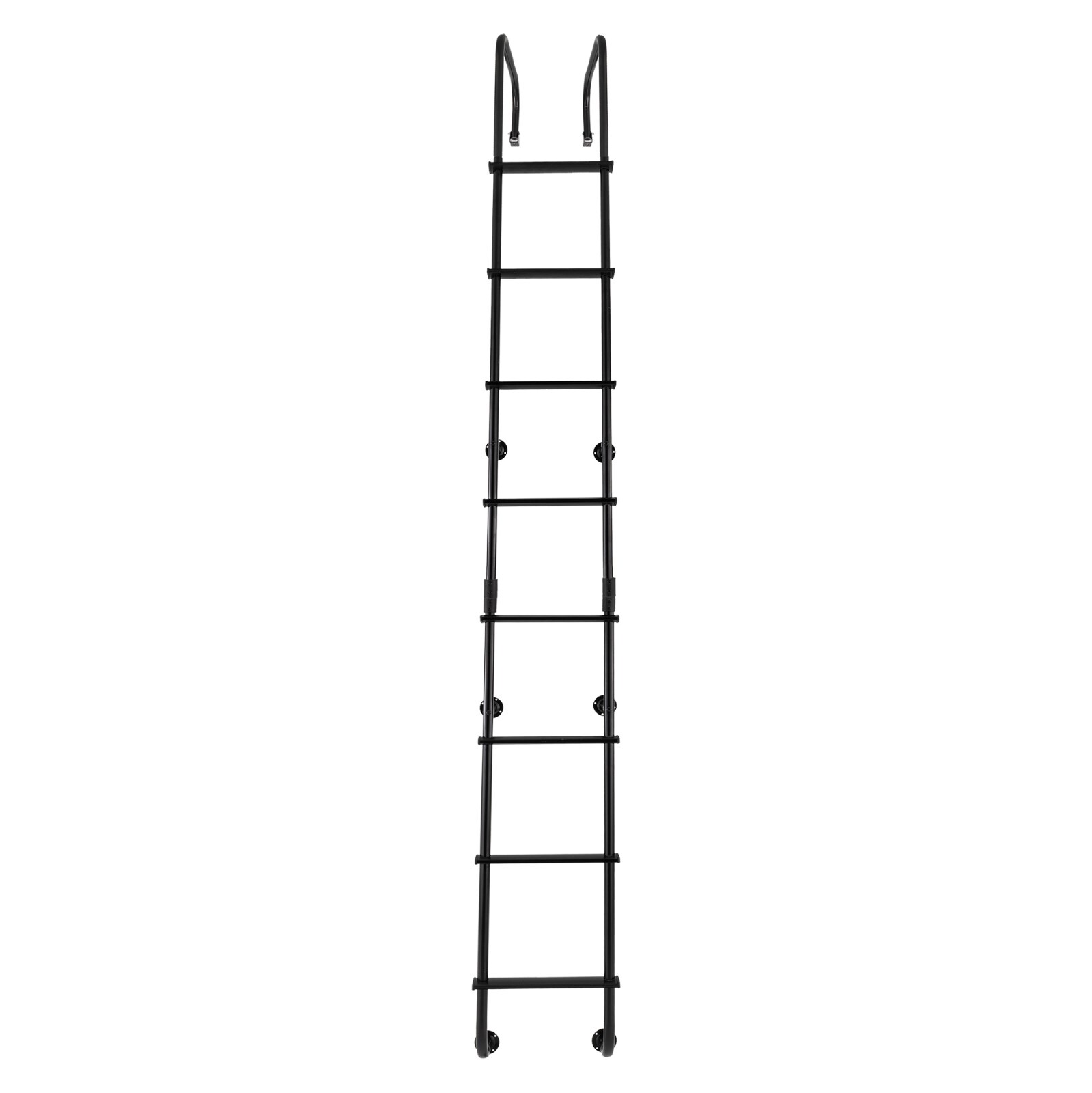 RecPro Universal Exterior Rear RV Ladder Kit 92″ DIY Aluminum Ladder Assembly