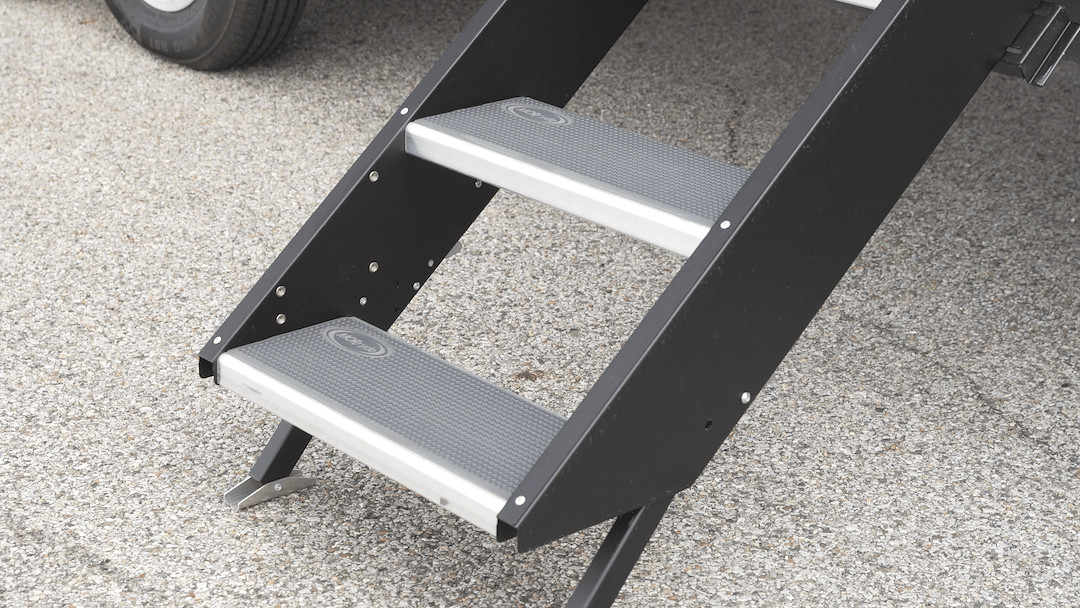 MOR/ryde STP54-073 Entry Step Rug Black Wide Models 9.5in L x 19.5in W Pack Of 2