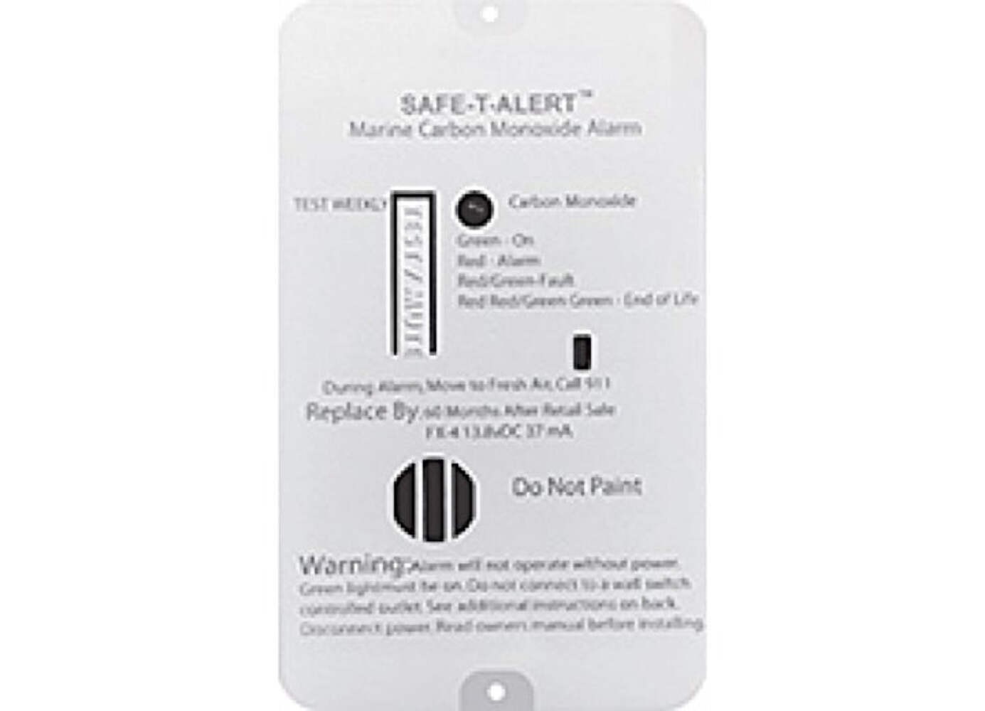 MTI Industries Marine Carbon Monoxide Alarm FX-4-Marine