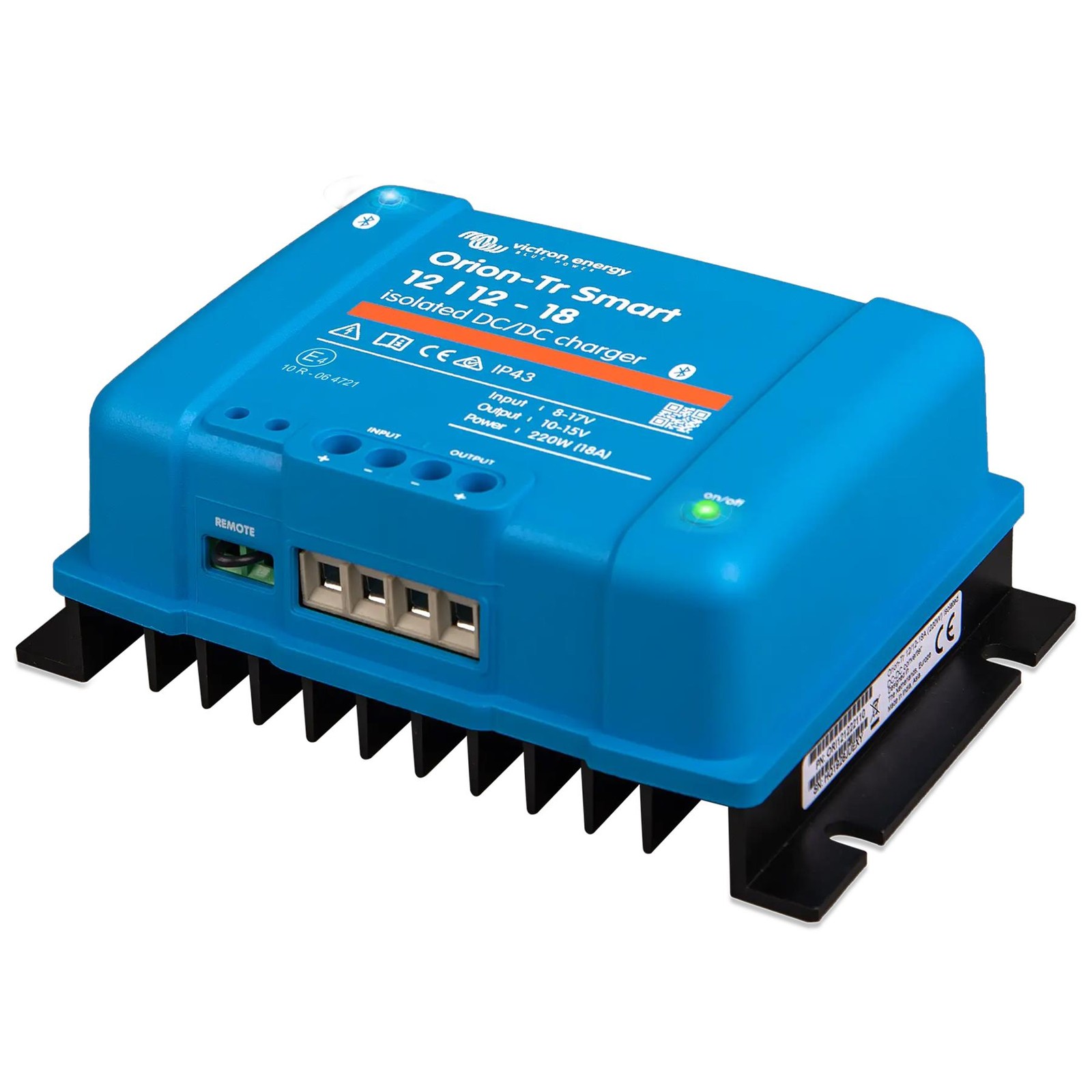 VICTRON ENERGY ORION-TR SMART 12/12V 18A ISOLATED DC-DC CHARGER ORI121222120