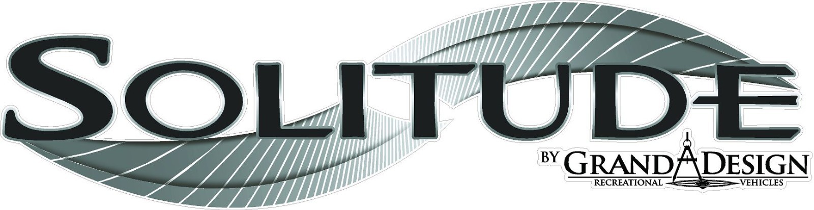 “SOLITUDE” RV Trailer Graphic Decal 48″x12.5″