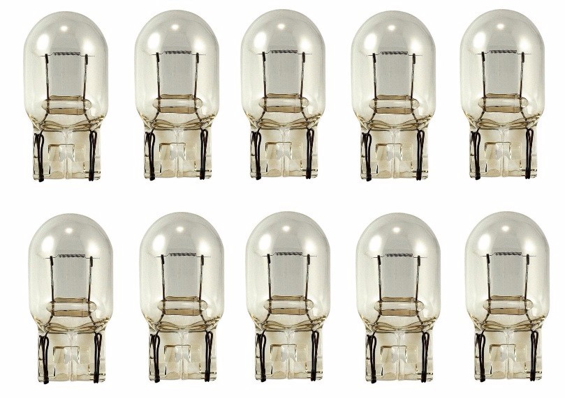 10x 7440 Bulbs Tail Brake Backup Reverse Bright Light T20 Signal Lamps Lights