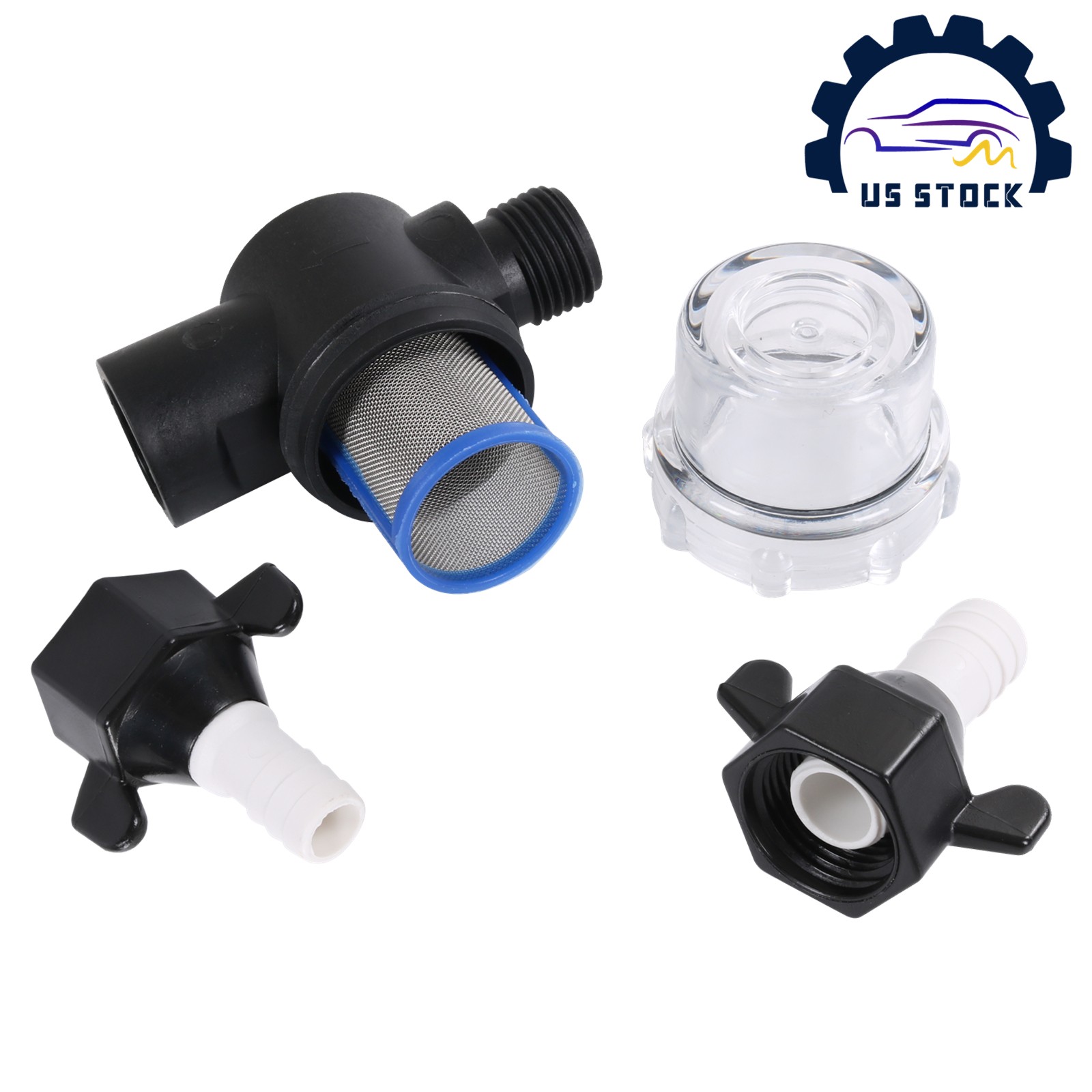 12V 3.0 Gpm RV Water Pump with Strainer 4008-101-A65 For RV Camper