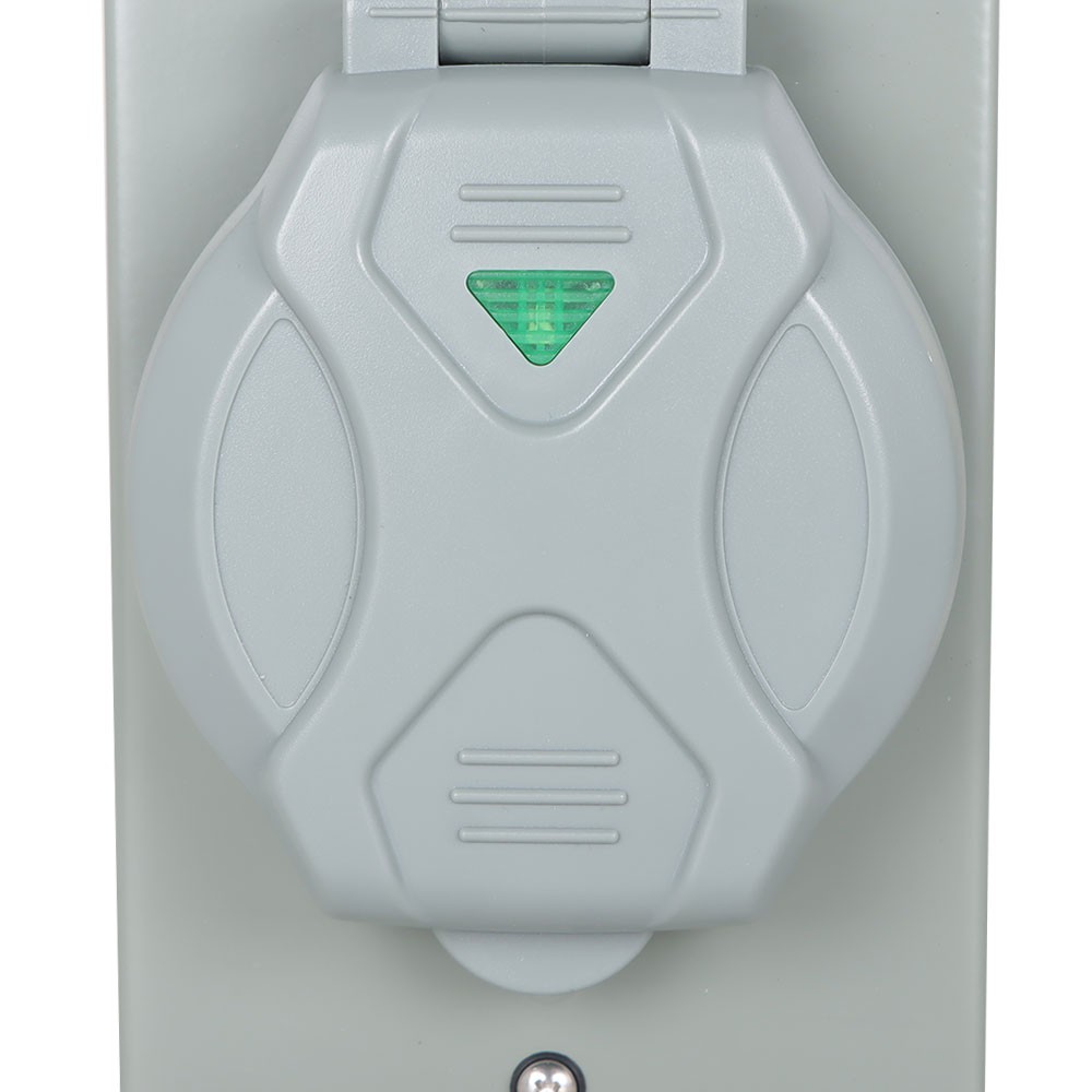 30A Power Inlet Box 7500W Generator Transfer Switch Weatherproof For Outdoor Use