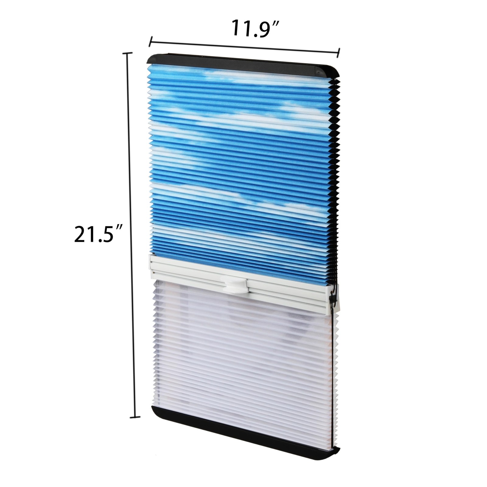 Thin Shade Ready RV Window Replacement For Lippert Prepped 12×21 Inch Blue Sky