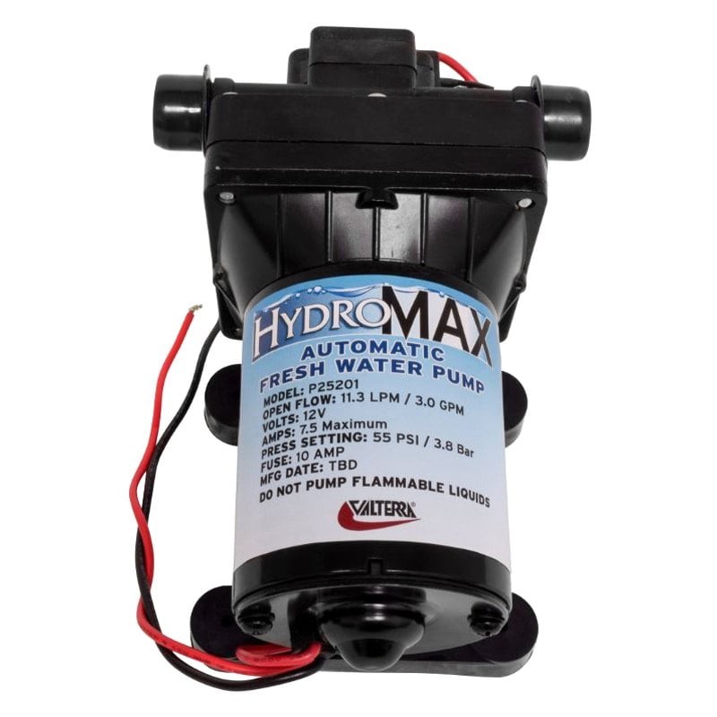 Valterra Hydro Max 3.0 GPM 12 VDC Automatic Water Pump