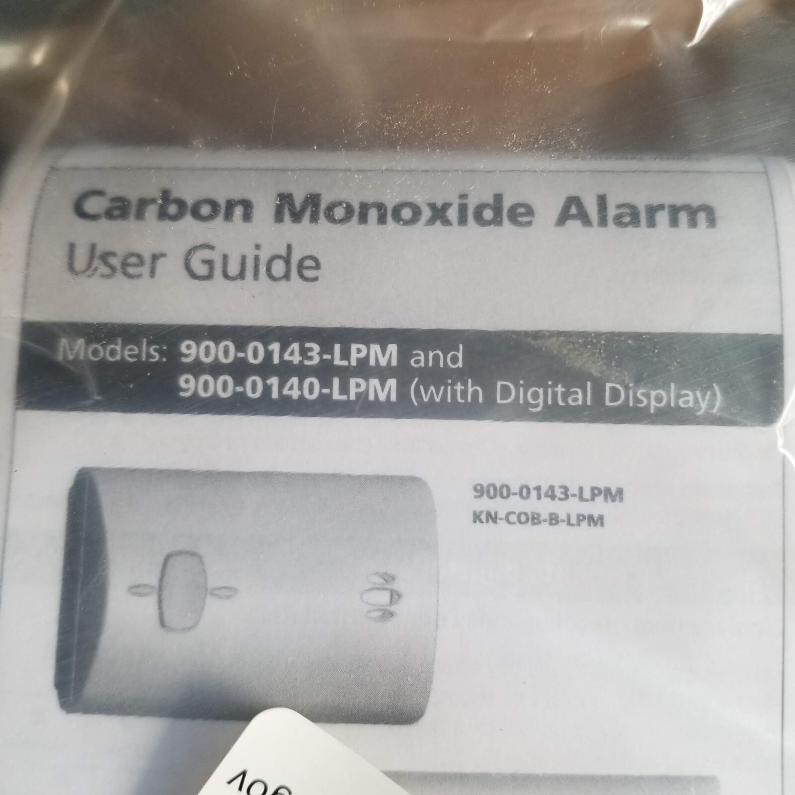 NEW Dometic RV Carbon Monoxide Alarm Battery Power KN-COB-B-LPM 900-0143-LPM