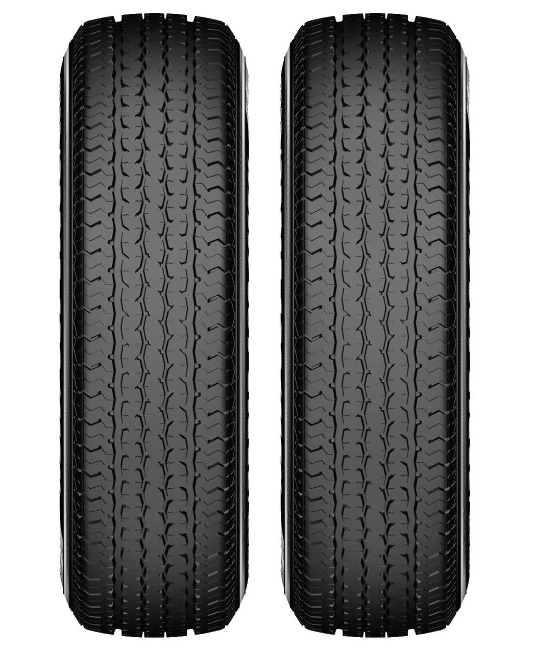 2 ST175/80R13 8PR 97/93M Trailer Tires 175/80R13 LIPIZZAN ST-KING II 175 80 13