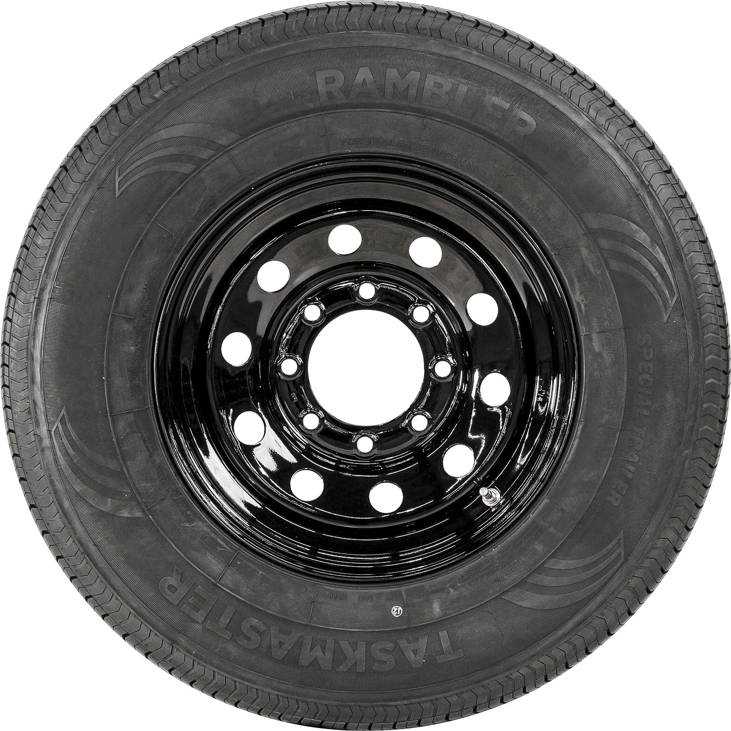 Tire ST 205/75R15 Taskmaster Rambler Semi-Steel Trailer Load C 6 Ply