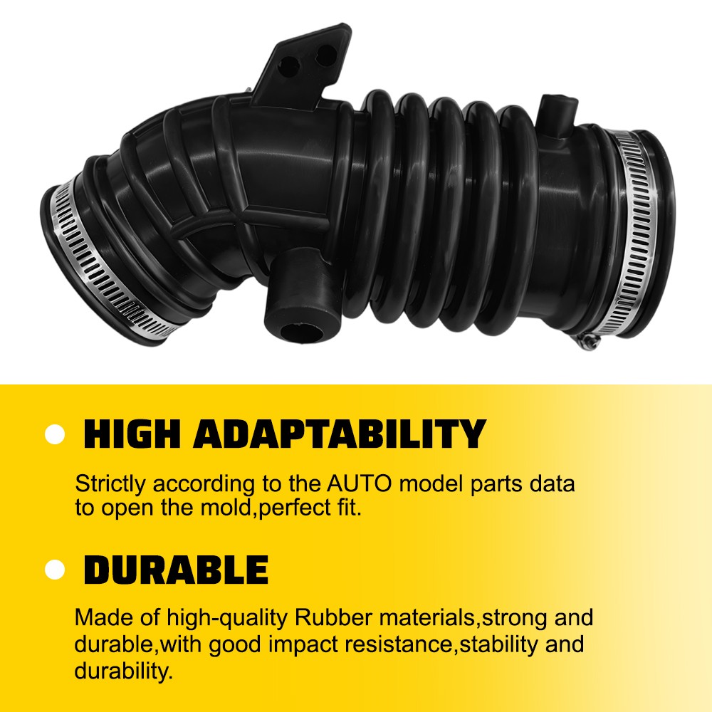 1-10xNew Engine Air Intake Rubber Hose With Clamp Fit Nissan Sentra 2000 L4 1.6L