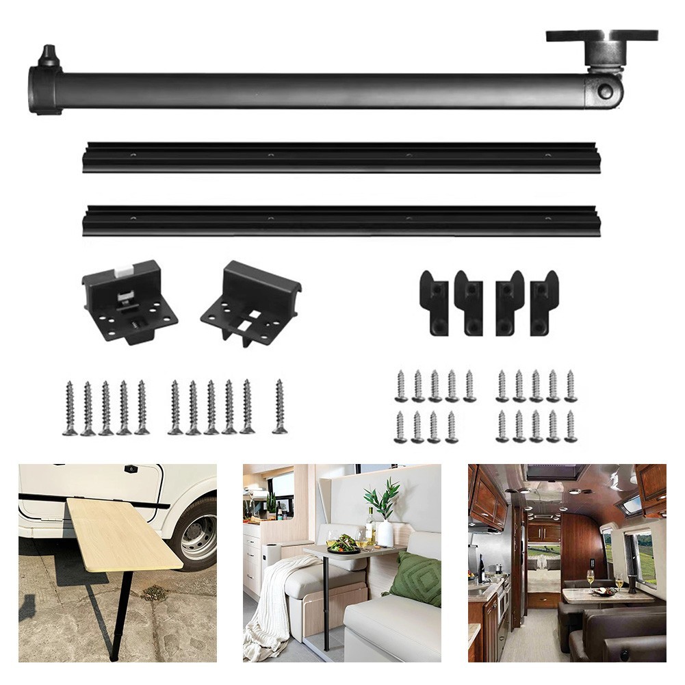 Folding Telescoping Legs 21-36 inch Height Adjustable Rv Table Leg Table Support