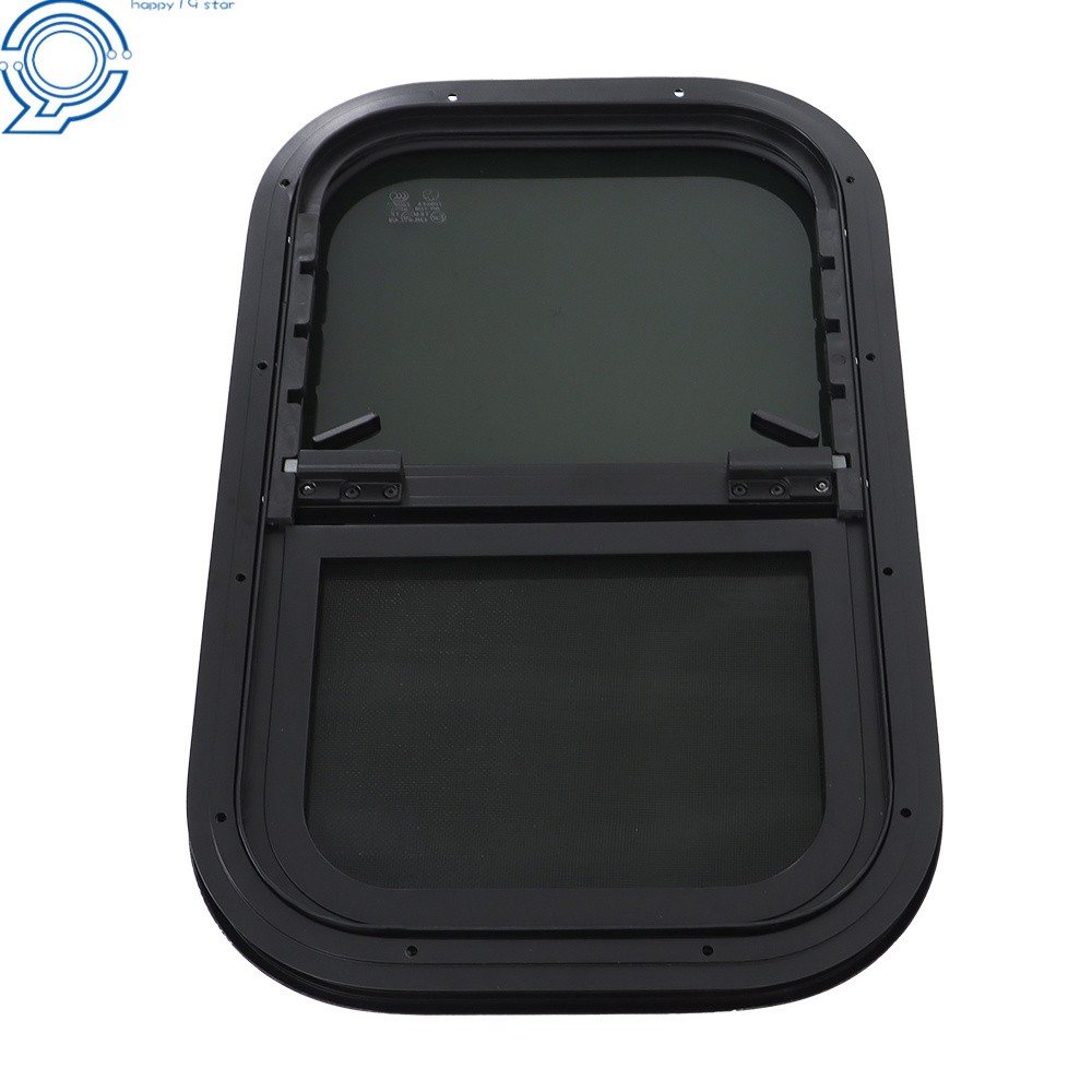 15″W X 24″H Vertical Slide Teardrop Windows RV Window Replacement Trailer Window