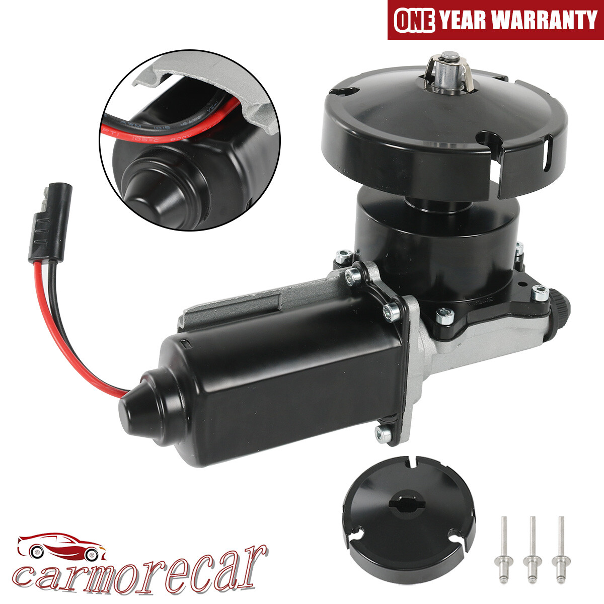 Motor Drive Black 3317084.000U For Dometic 9200 Series RV Awning