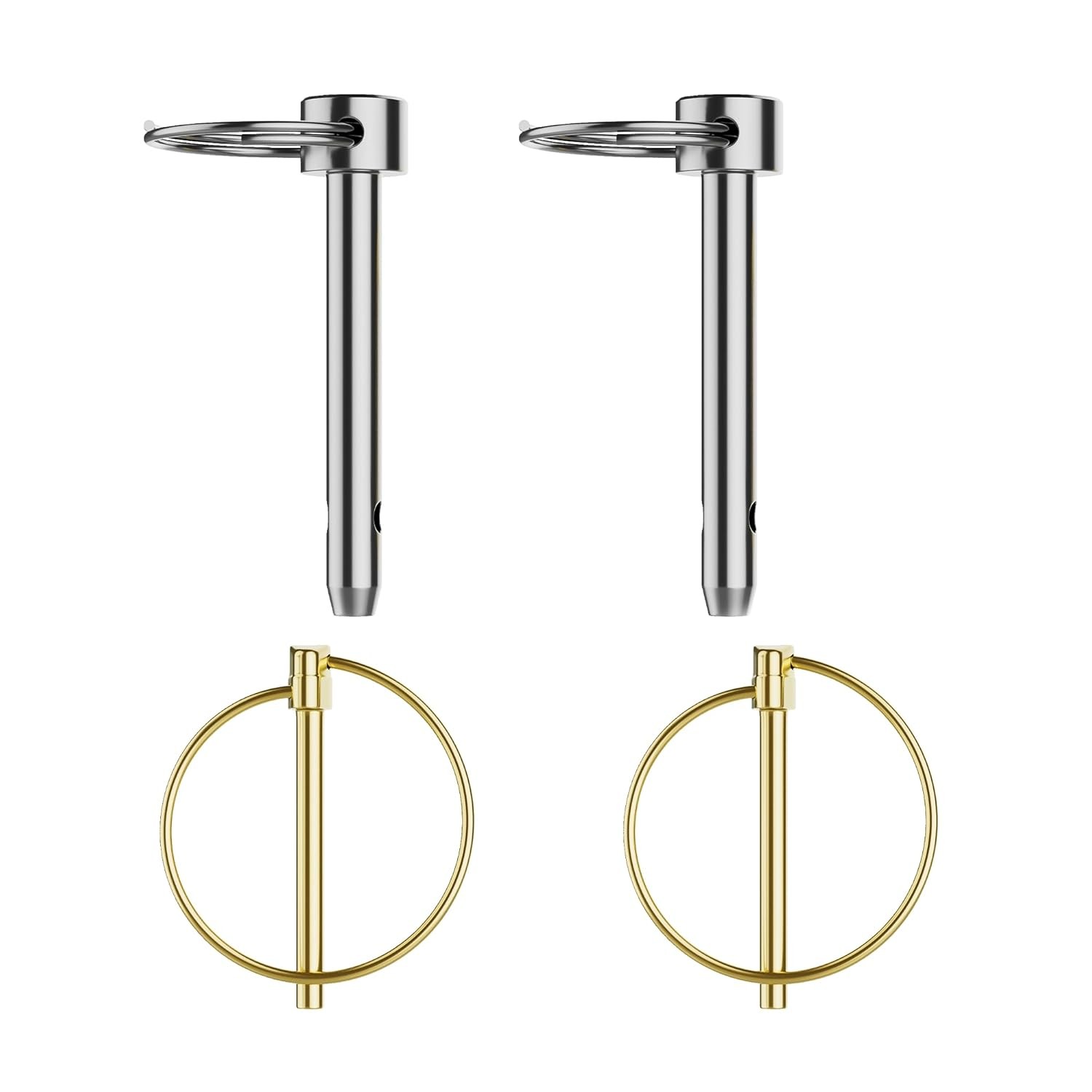 2 Pack Self-Retaining Pins Compatible with Blue Ox BX88219 1/2” 12.7mm x 50mm
