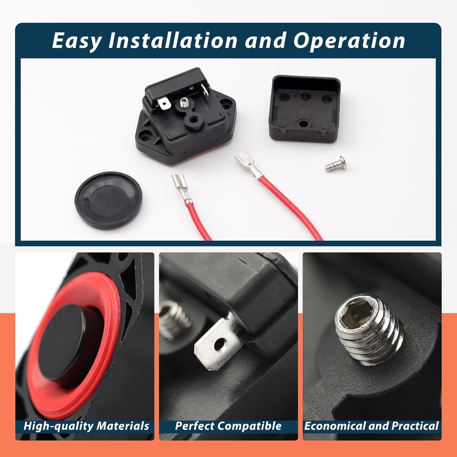 Pump Switch Kit Replacement for Flojet Triplex 2091050 50 PSI Pressure Switch