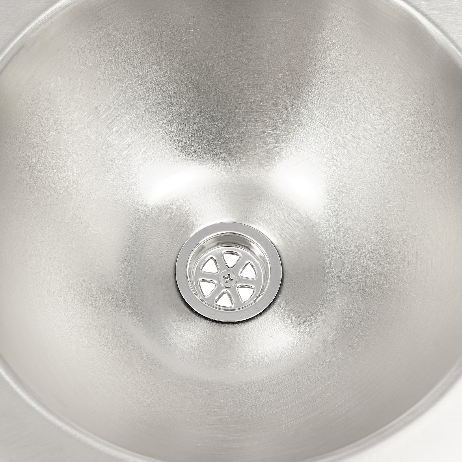 RV Caravan Camper Sink Stainless Steel Hand Wash Basin Wall-mounted Silver Sink