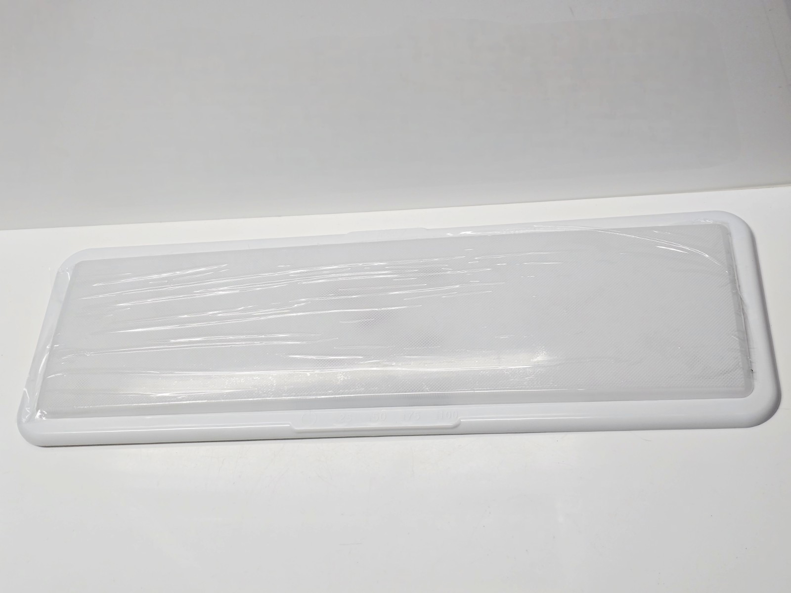 20″x6″ White RV LED interior Ceiling Light Fixture Touch Dimmer 12V-30V 1450LM