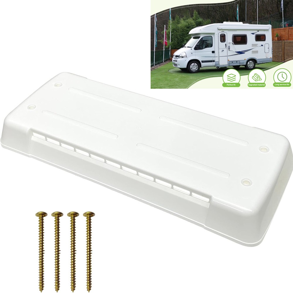 RV Refrigerator Vent Cover Compatible with Dometic Vents Lid Cap Universal 65528
