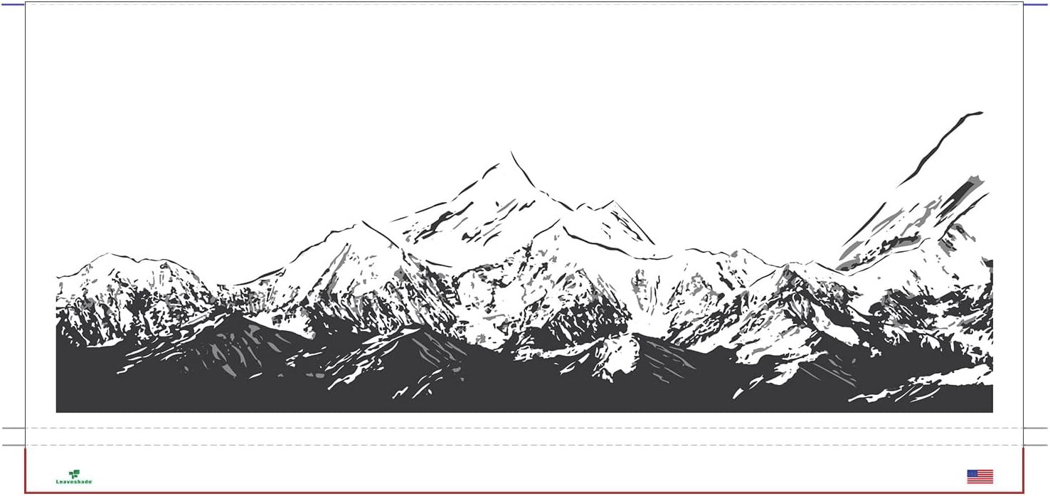 Leaveshade RV 19' (Actual Fabric 18'3''), Mountains