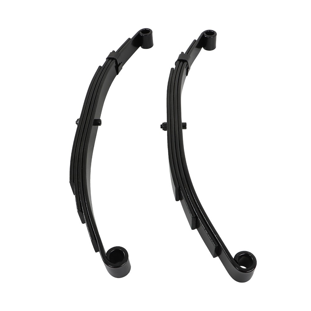 Trailer Leaf Spring 4 Leaf Double Eye 2500 lbs Cap Per For 5000 lbs Axle Set 2