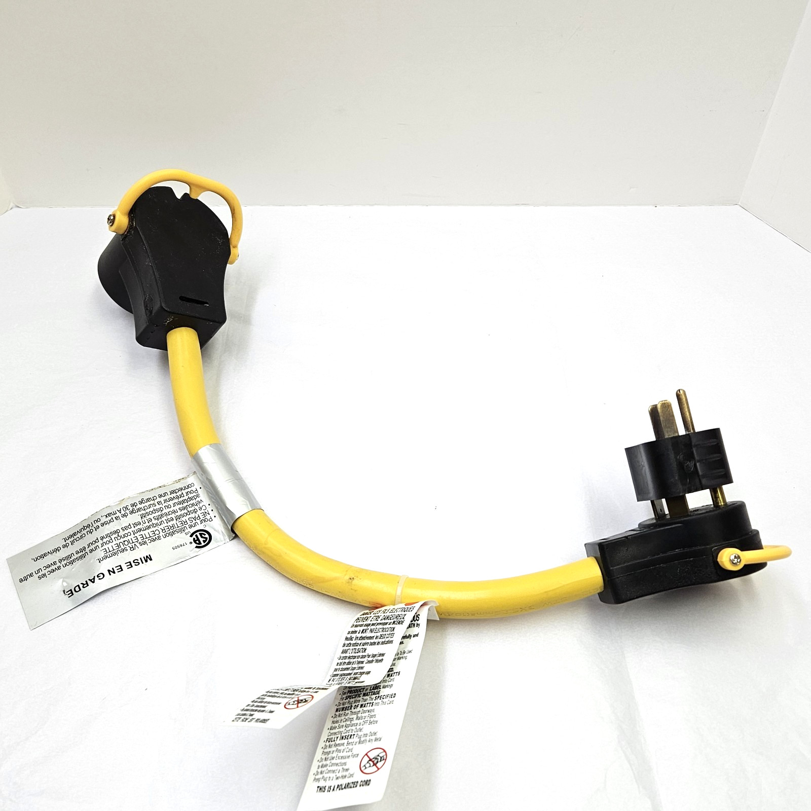Arcon RV Cord Plug Adapter Kit Pigtail 50 amp Female to 30 amp Male to 15 amp